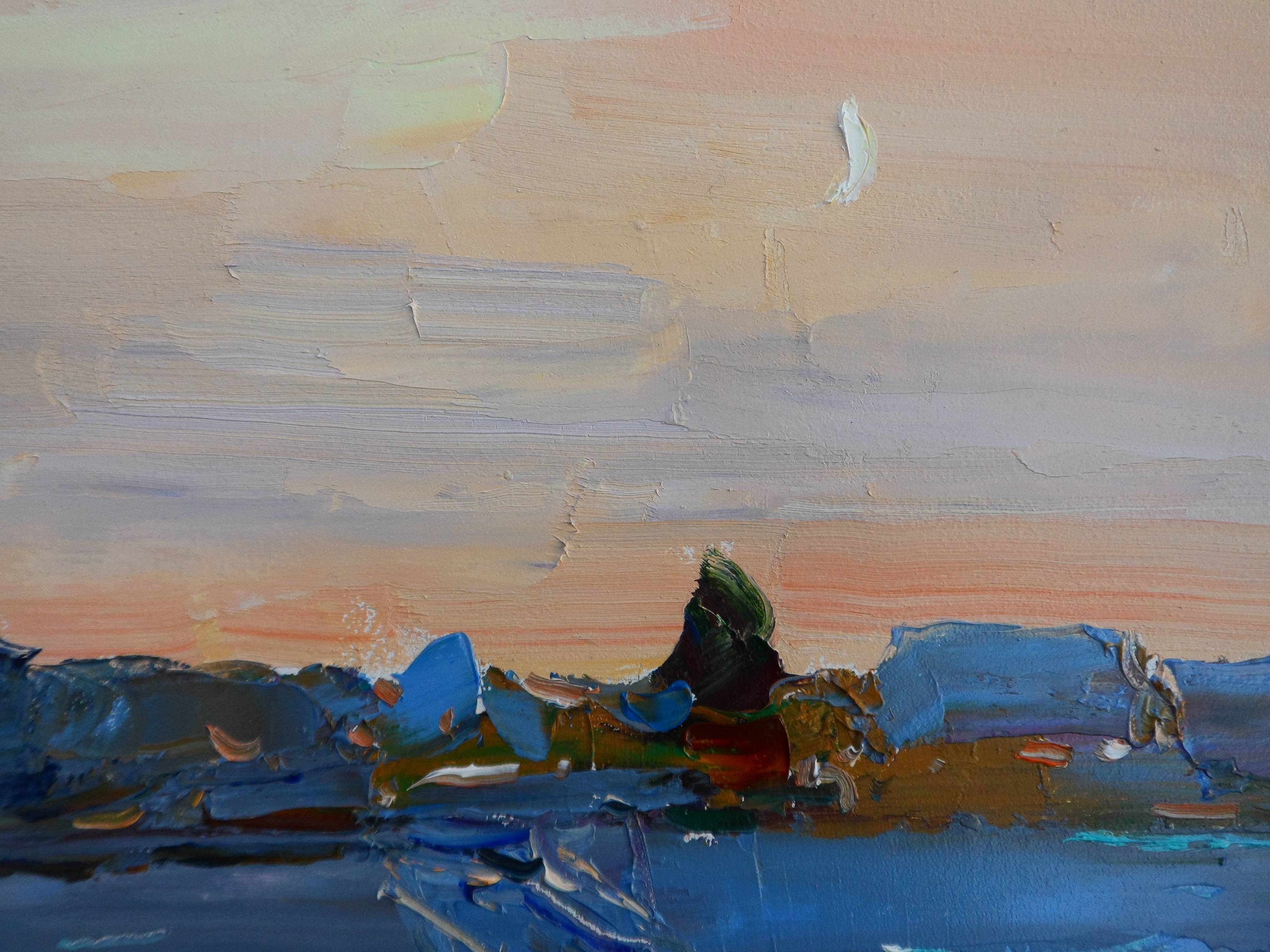 " Bridge " Impressionistic Painting Yehor Dulin - Subjektiv.art