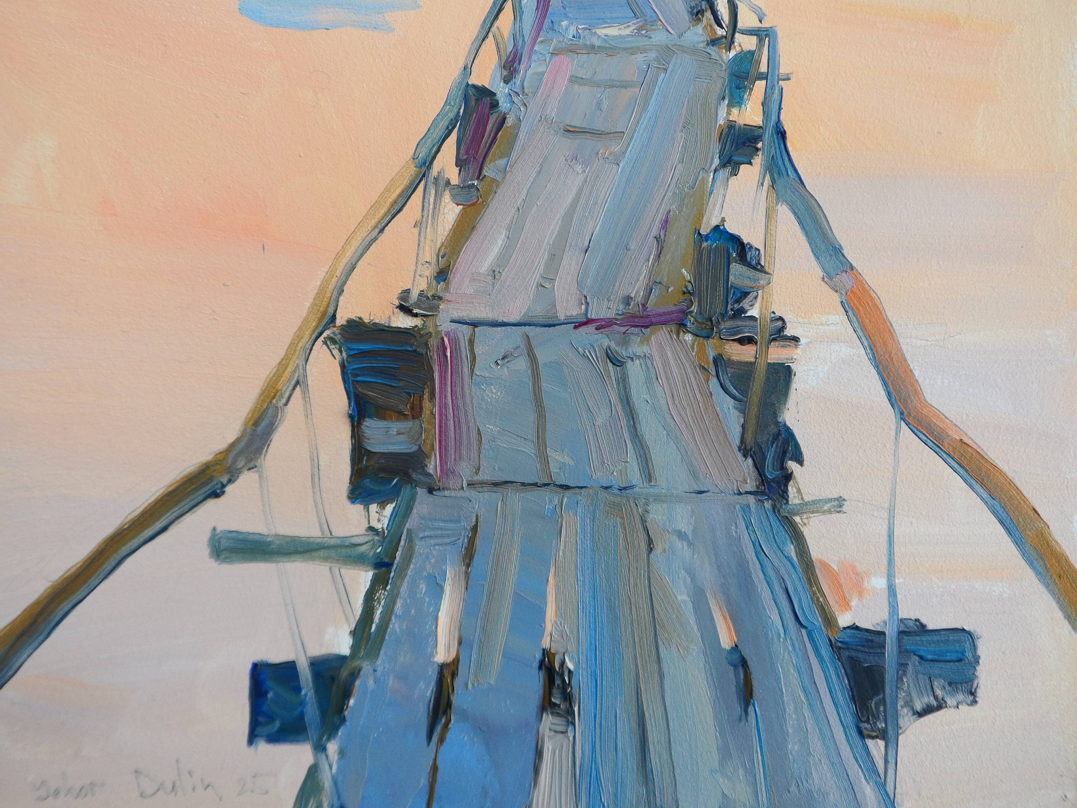 " Bridge " Impressionistic Painting Yehor Dulin - Subjektiv.art