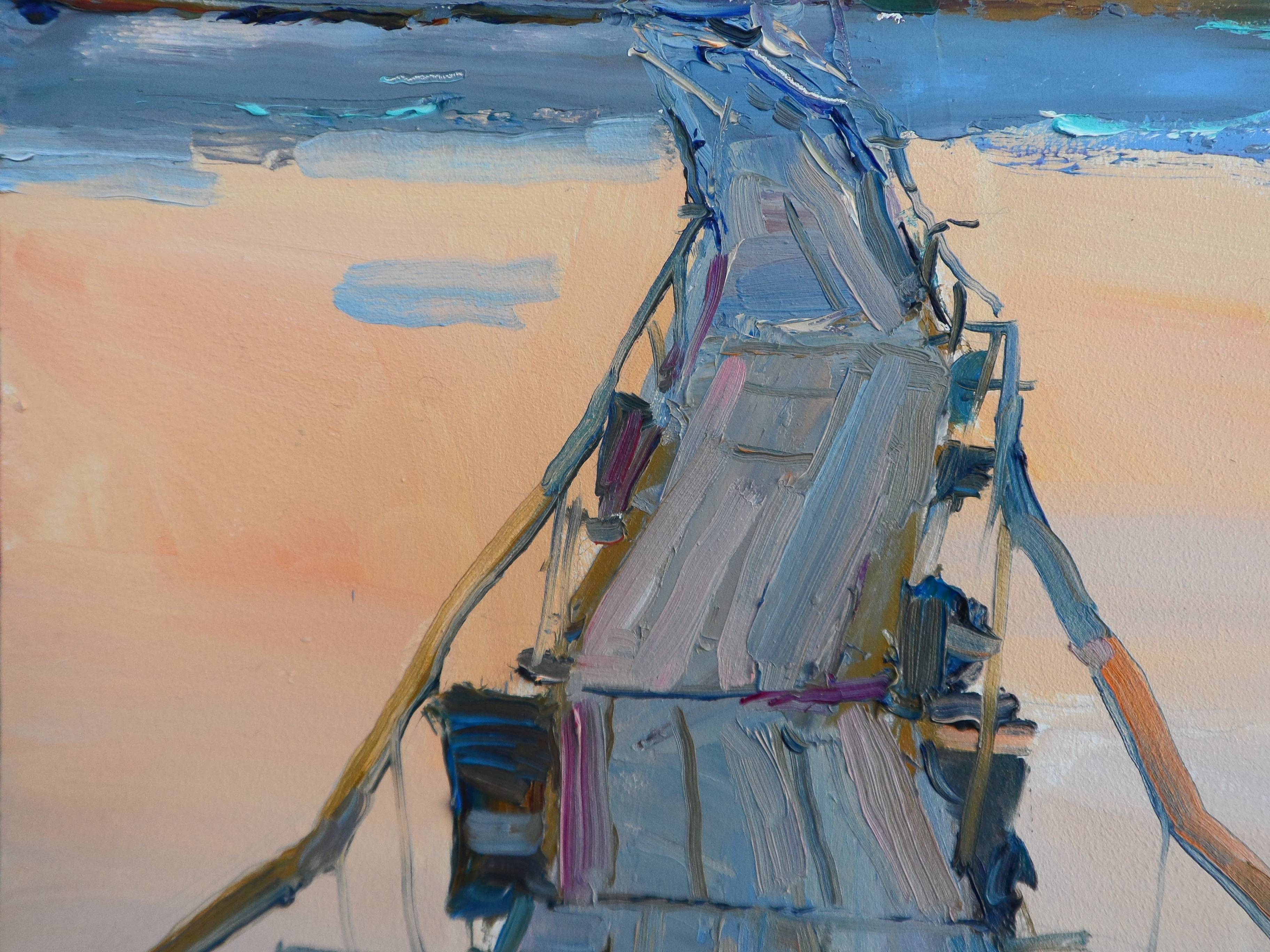 " Bridge " Impressionistic Painting Yehor Dulin - Subjektiv.art