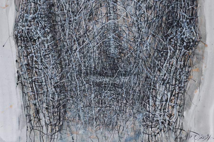 Do not heard Abstract Painting Liudmila Davydenko - Subjektiv.art