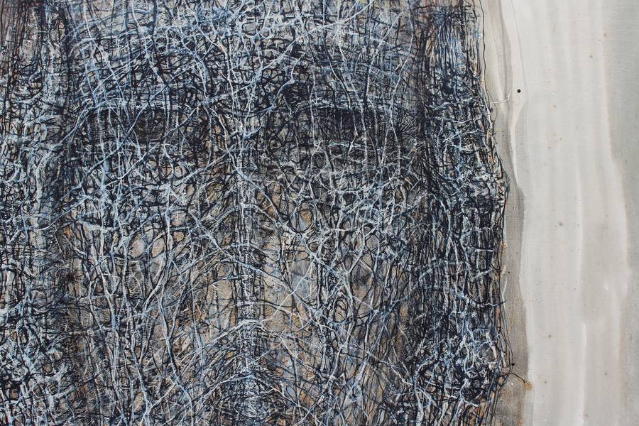 Do not heard Abstract Painting Liudmila Davydenko - Subjektiv.art