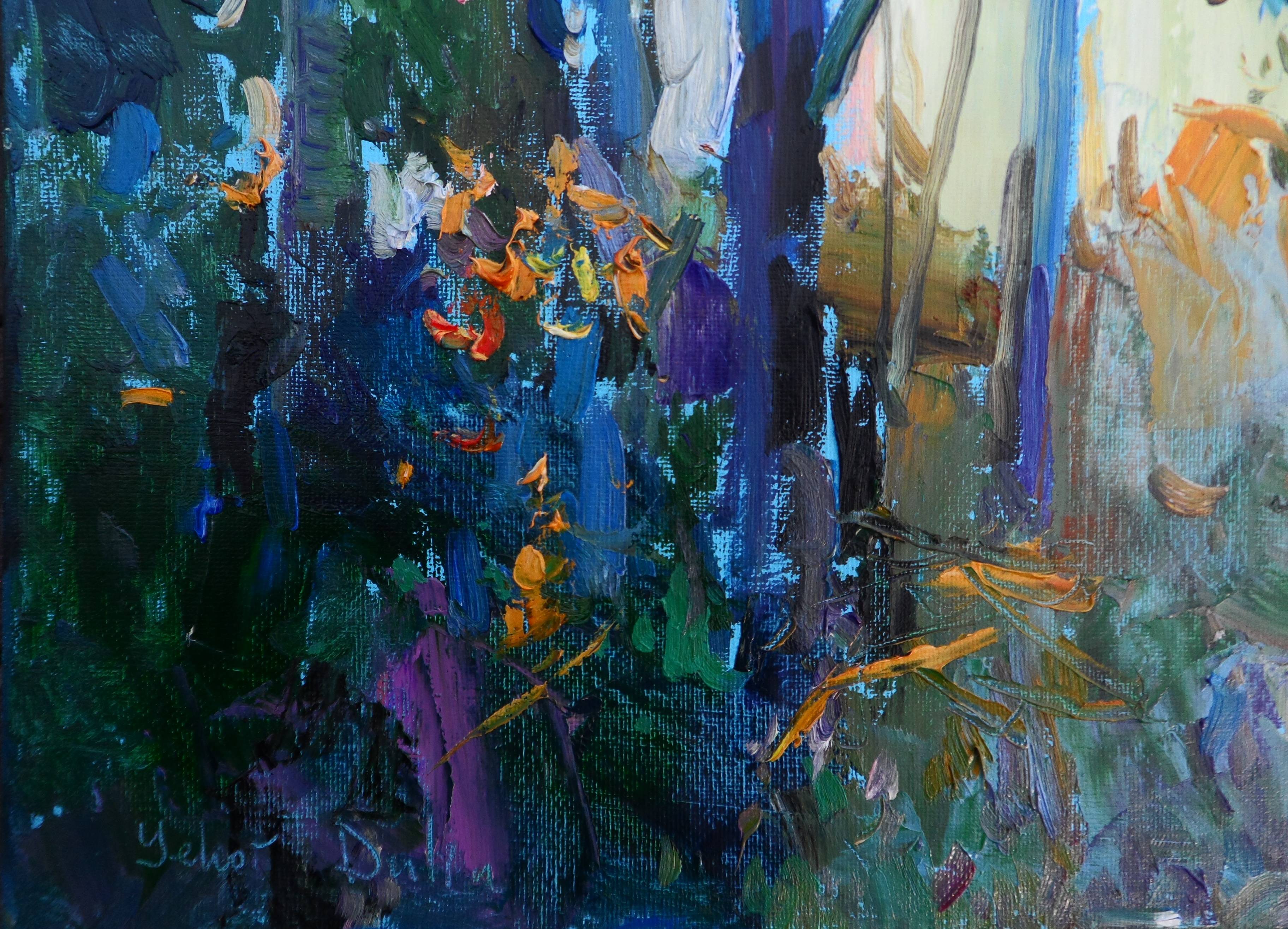 " Forest " Impressionistic Painting Yehor Dulin - Subjektiv.art