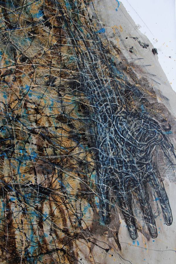 Rise over Abstract Painting Liudmila Davydenko - Subjektiv.art