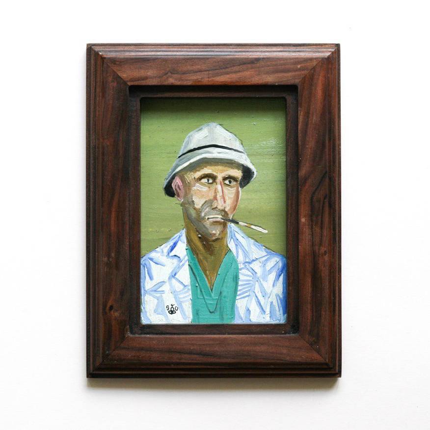 WHERR THE BUFFALO ROAM Surrealistic Painting Semak Oleh - Subjektiv.art