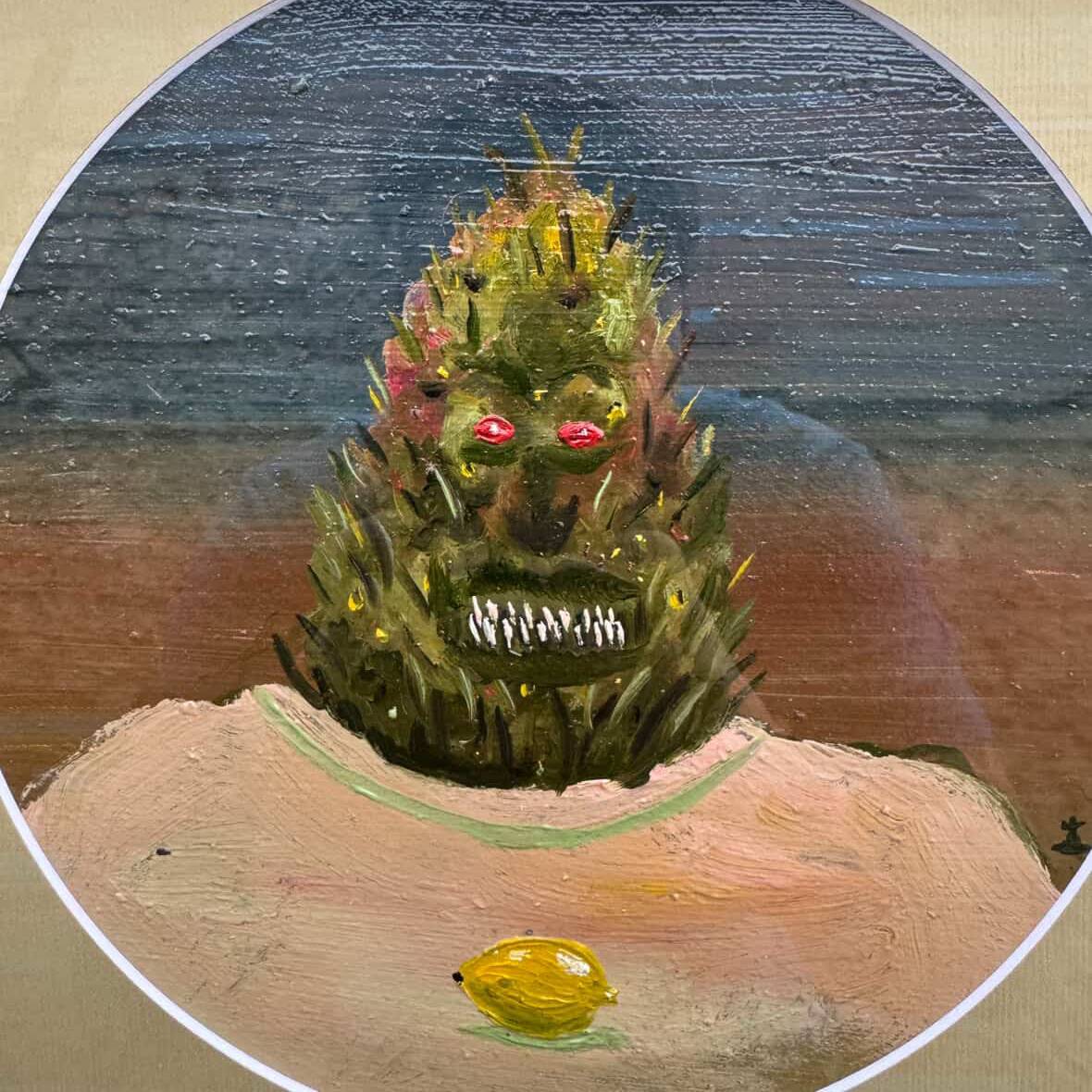 LEMON HAZE Surrealistic Painting Semak Oleh - Subjektiv.art