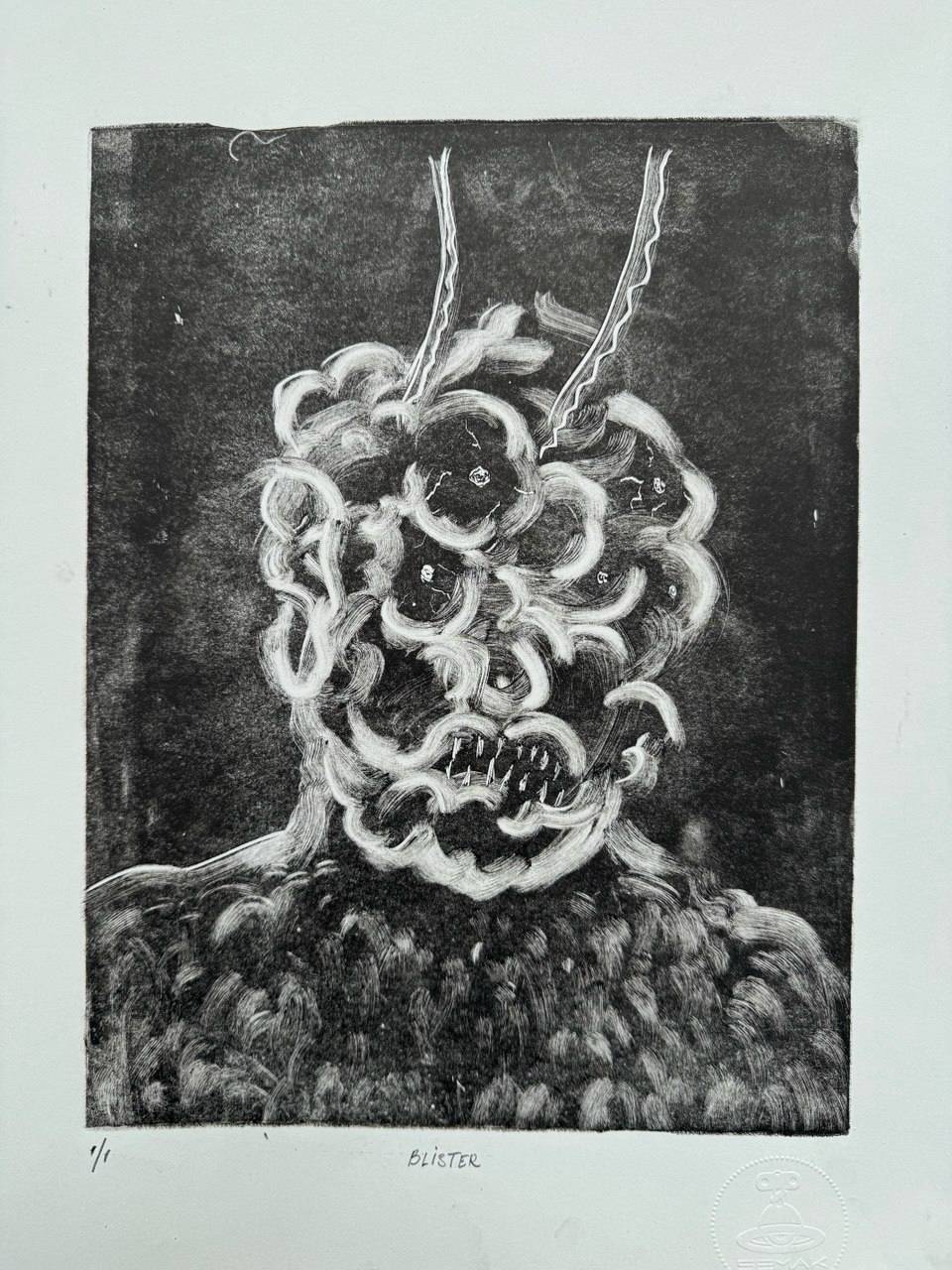 BLISTER Surrealistic Engraving Semak Oleh - Subjektiv.art