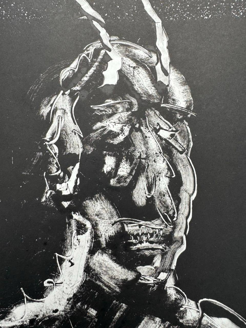 LUCIFER Surrealistic Engraving Semak Oleh - Subjektiv.art