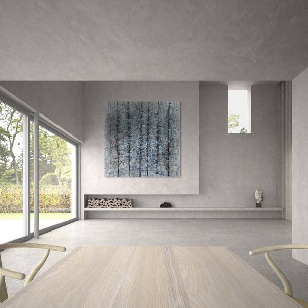 Isopleth 2 Abstract Painting Liudmila Davydenko - Subjektiv.art