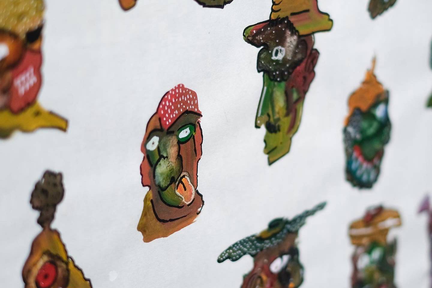 MY DEMONS CHOOSE ME Surrealistic Painting Semak Oleh - Subjektiv.art