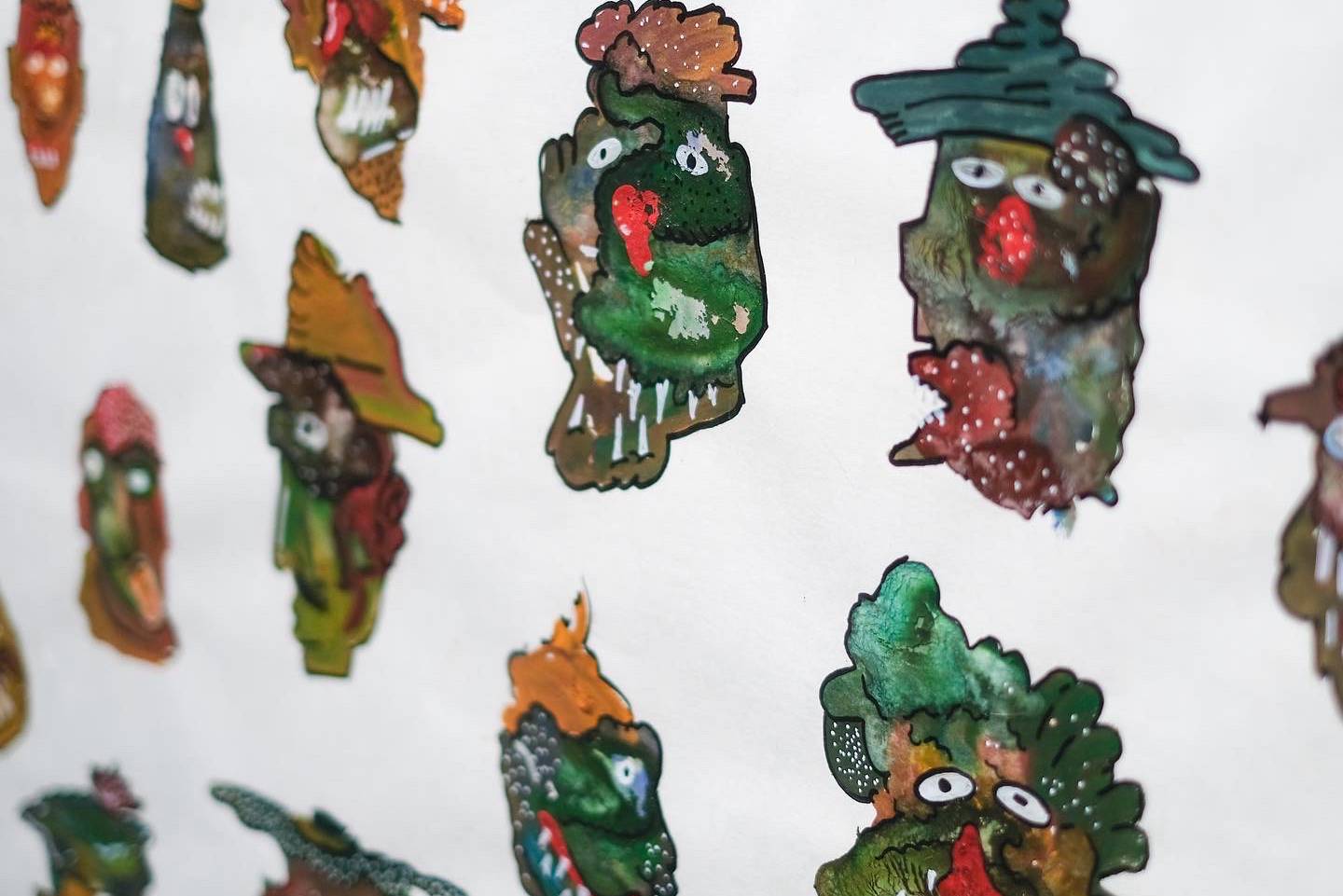 MY DEMONS CHOOSE ME Surrealistic Painting Semak Oleh - Subjektiv.art