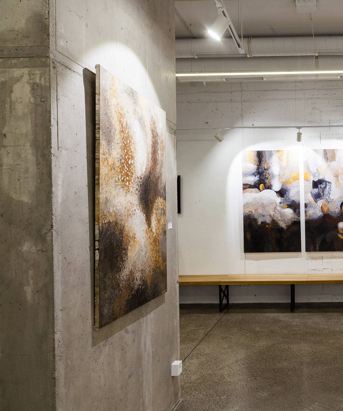 Me (Gamma series) Abstract Painting Alena Kuznetsova - Subjektiv.art