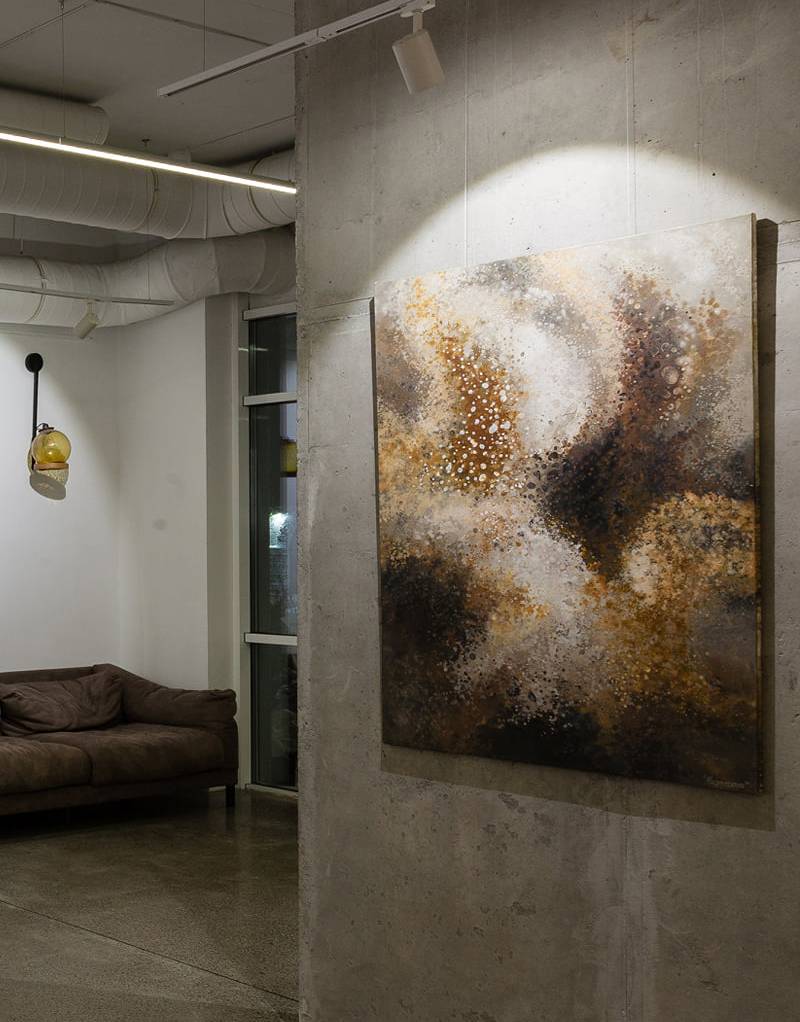 Me (Gamma series) Abstract Painting Alena Kuznetsova - Subjektiv.art