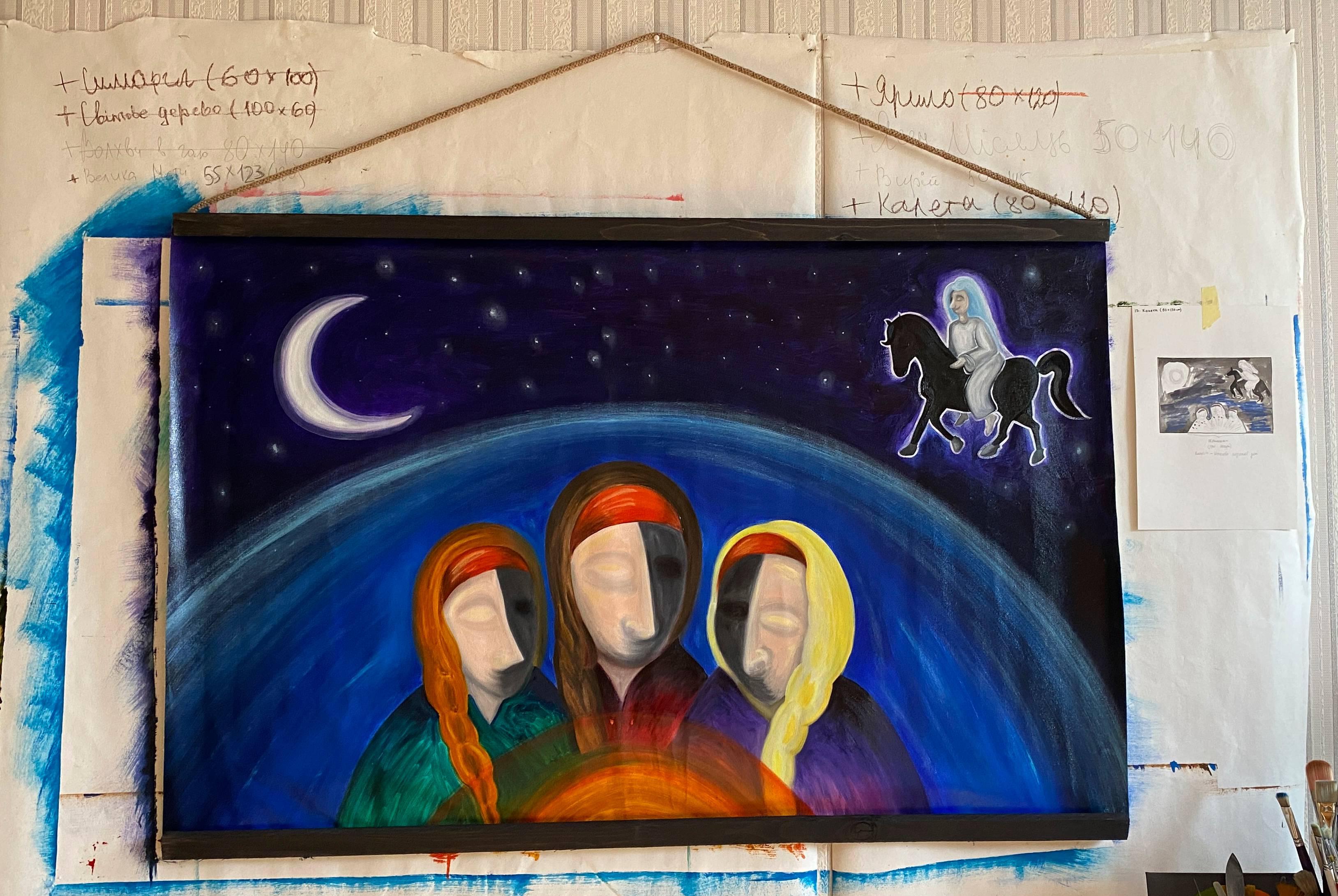 Kaleta Naive Painting Tamara Safarova - Subjektiv.art