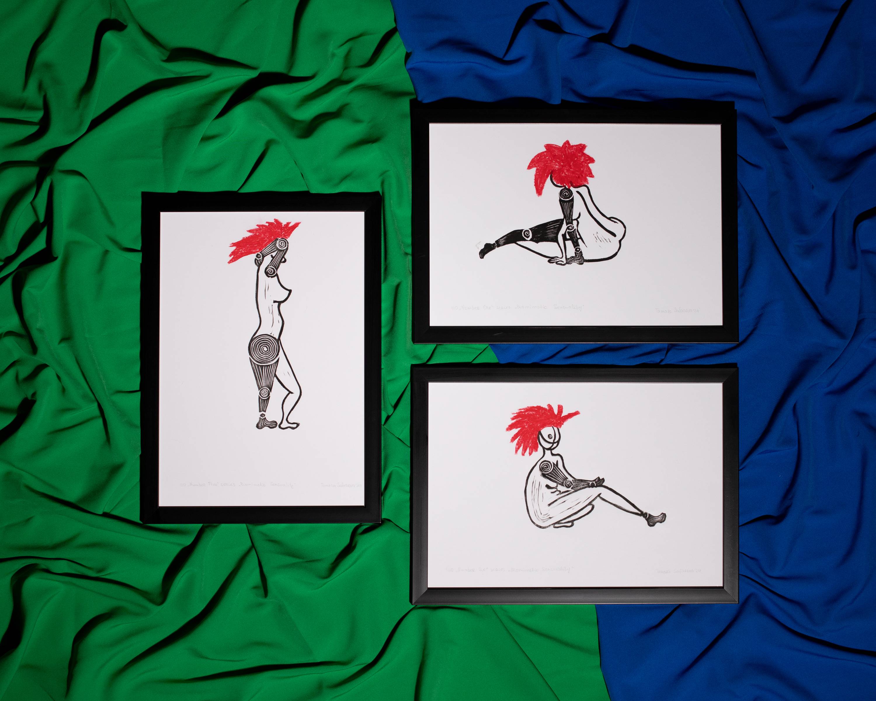  Biomimetic Sensuality №1 Graphic, illustrative and typographic Engraving Tamara Safarova - Subjektiv.art