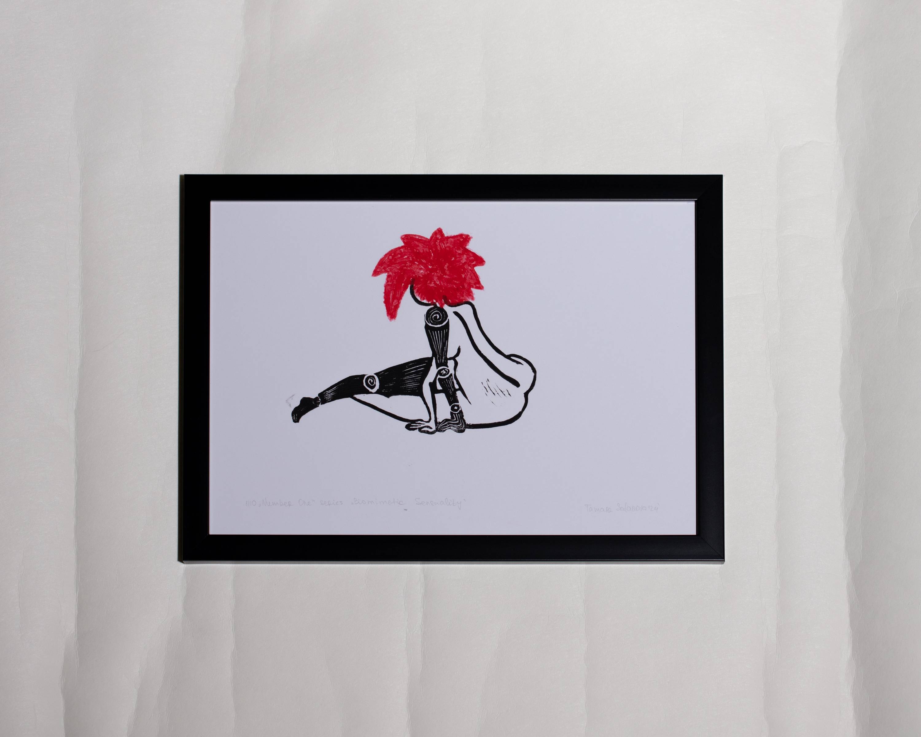  Biomimetic Sensuality №1 Graphic, illustrative and typographic Engraving Tamara Safarova - Subjektiv.art