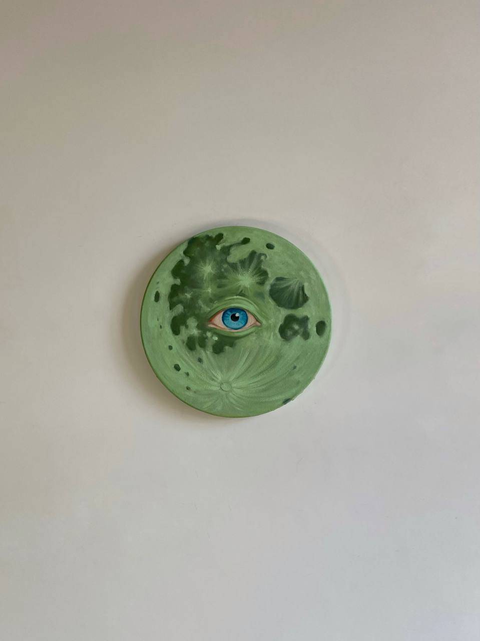 Green marble Surrealistic Painting Darina Smolkina - Subjektiv.art