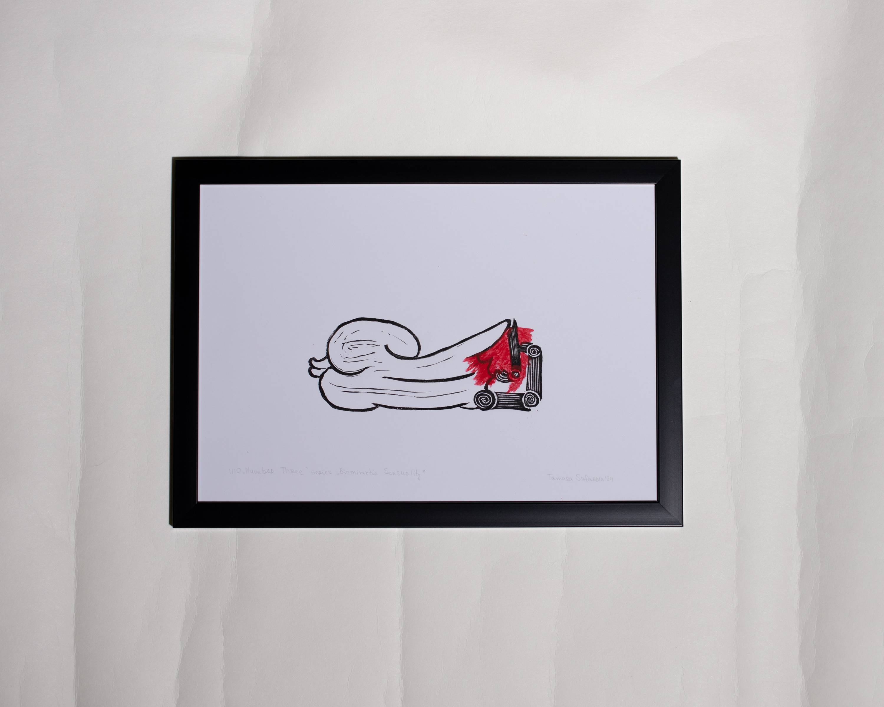 Biomimetic Sensuality №3 Graphic, illustrative and typographic Engraving Tamara Safarova - Subjektiv.art