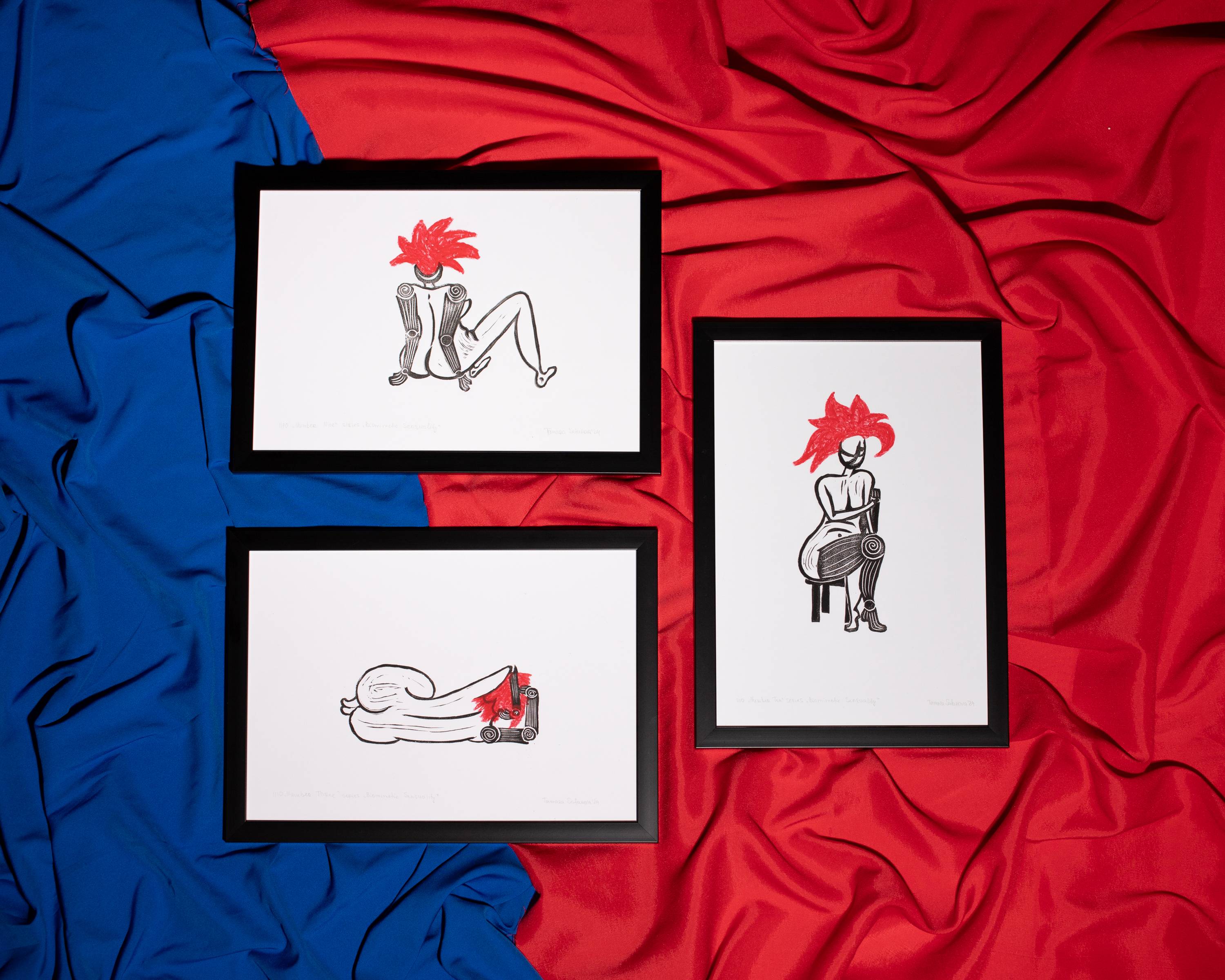 Biomimetic Sensuality №3 Graphic, illustrative and typographic Engraving Tamara Safarova - Subjektiv.art