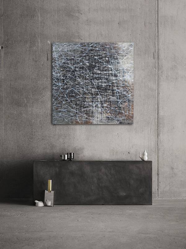 Sequence Abstract Painting Liudmila Davydenko - Subjektiv.art