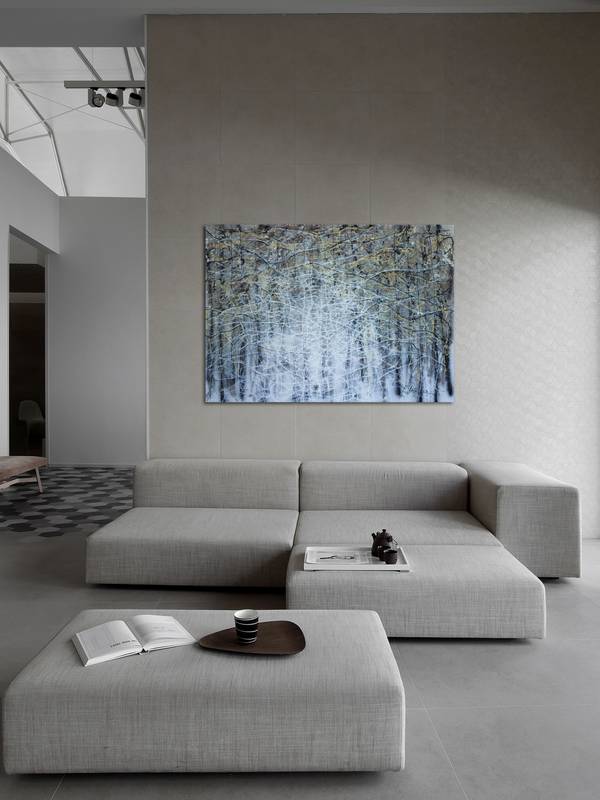 Wind 2 Abstract Painting Liudmila Davydenko - Subjektiv.art