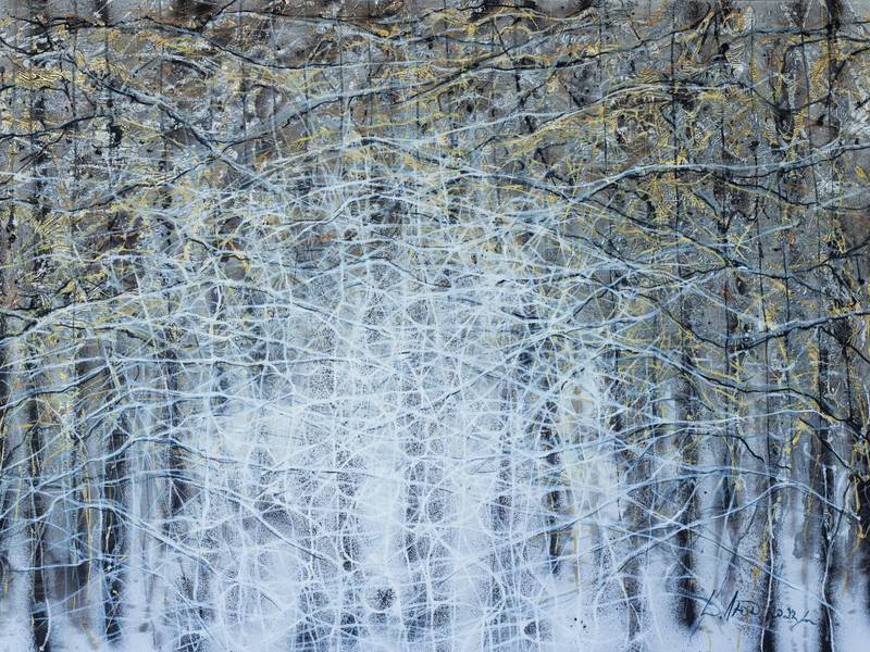 Wind 2 Abstract Painting Liudmila Davydenko - Subjektiv.art