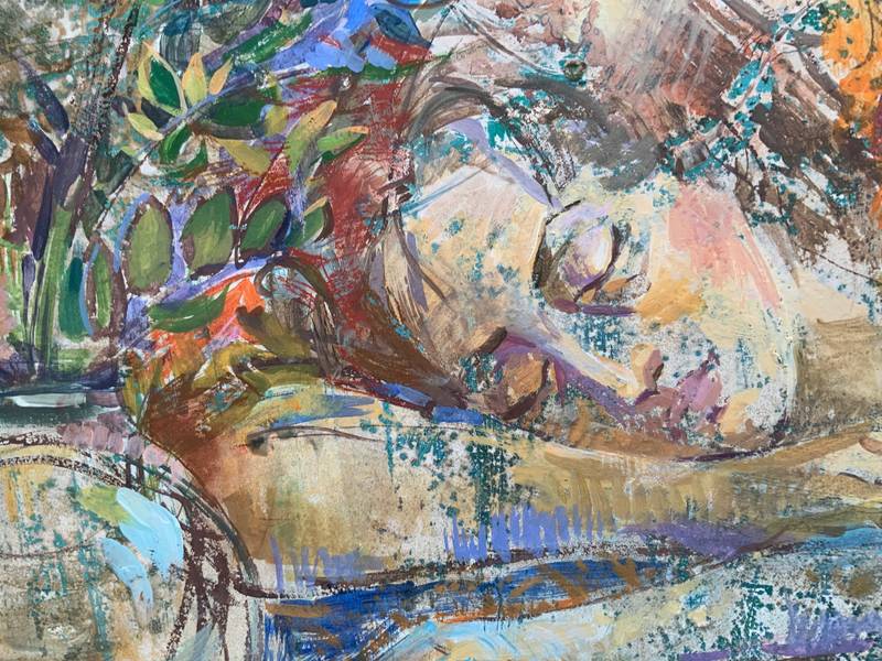 Evening Fine Art Painting Julia Chemerys - Subjektiv.art