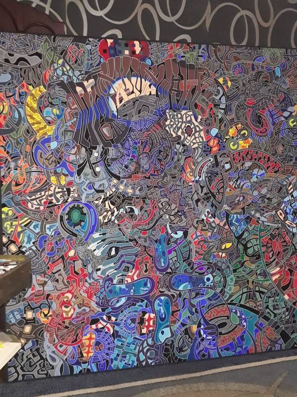 Open space Abstract Painting Eugene Pokutnev - Subjektiv.art