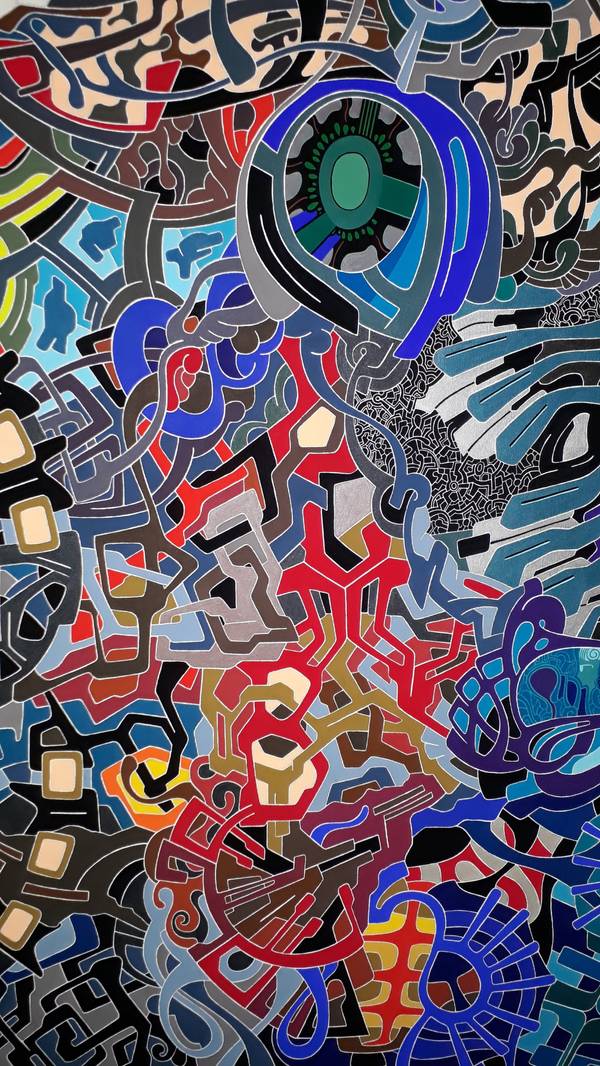 Open space Abstract Painting Eugene Pokutnev - Subjektiv.art