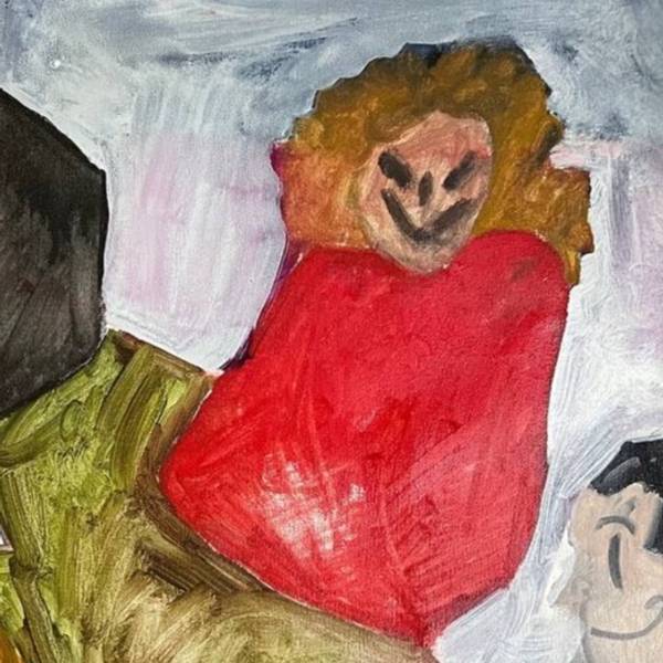 Players Expressive and gestural Painting Kateryna Kopeikina - Subjektiv.art