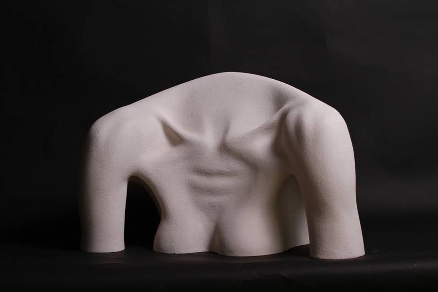 Naked Mountain Modern Sculpture Denys Shymanskiy - Subjektiv.art