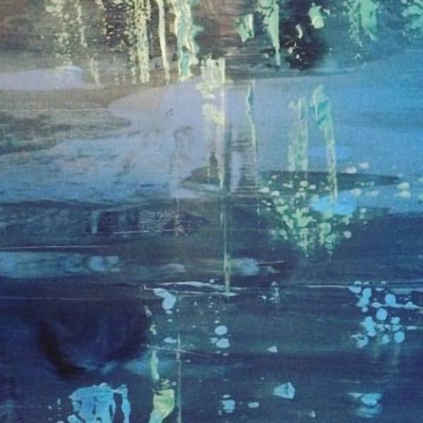 In the Embrace of Wind  Abstract Painting Olha Bosak - Subjektiv.art