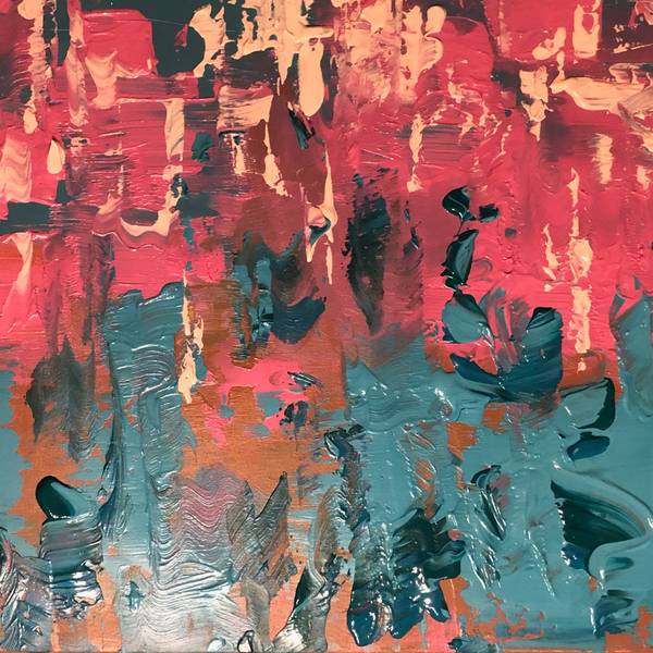 Clean Energy Abstract Painting Olha Bosak - Subjektiv.art