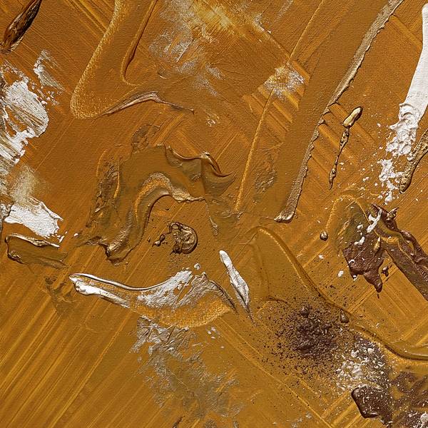 In the Embrace of the Sun  Abstract Painting Olha Bosak - Subjektiv.art