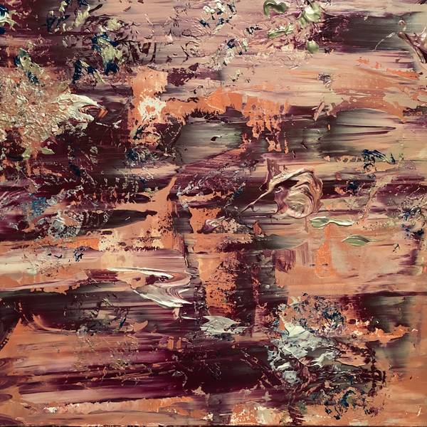 Human Energy Abstract Painting Olha Bosak - Subjektiv.art