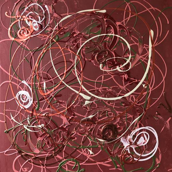 The Law of Energy of Conservation  Abstract Painting Olha Bosak - Subjektiv.art