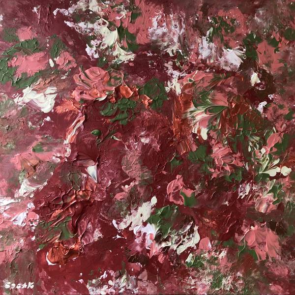 The Law of Energy of Conservation  Abstract Painting Olha Bosak - Subjektiv.art