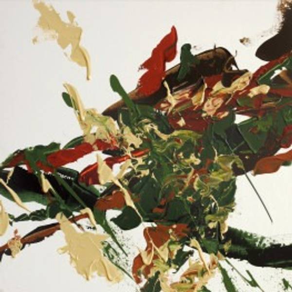 Both Near & Far  Expressive and gestural Painting Olha Bosak - Subjektiv.art