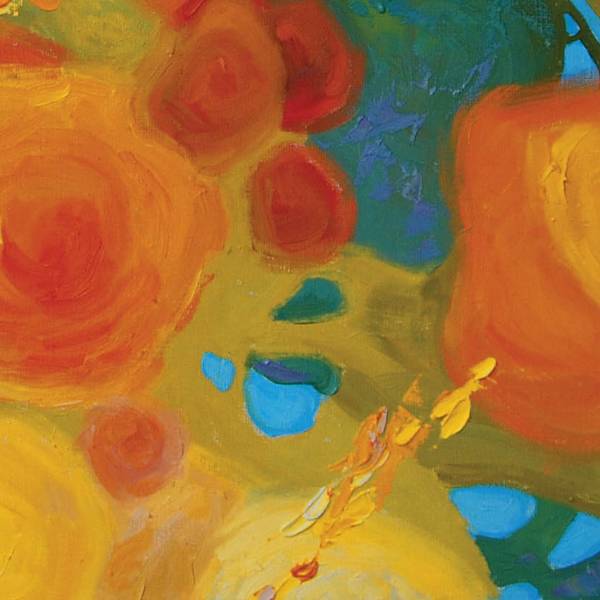 August Abstract Painting Julia Chemerys - Subjektiv.art