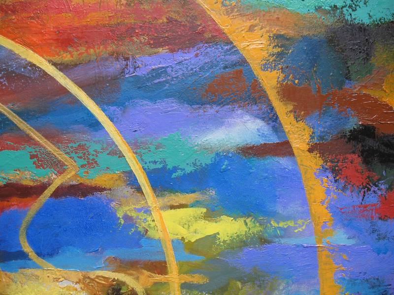 Sixth sun Fine Art Painting Lana Korolievskaia - Subjektiv.art