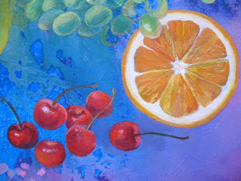 Summer taste Fine Art Painting Lana Korolievskaia - Subjektiv.art