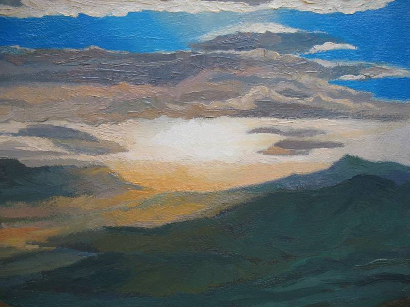 Valley of Ghosts. Demerdzhi. Fine Art Painting Lana Korolievskaia - Subjektiv.art