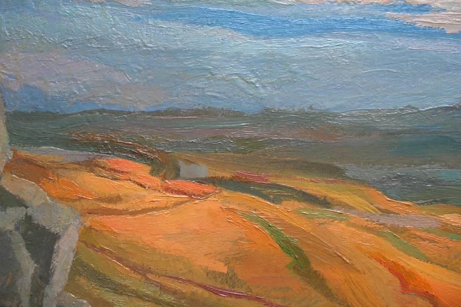 Valley of Ghosts. Demerdzhi. Fine Art Painting Lana Korolievskaia - Subjektiv.art