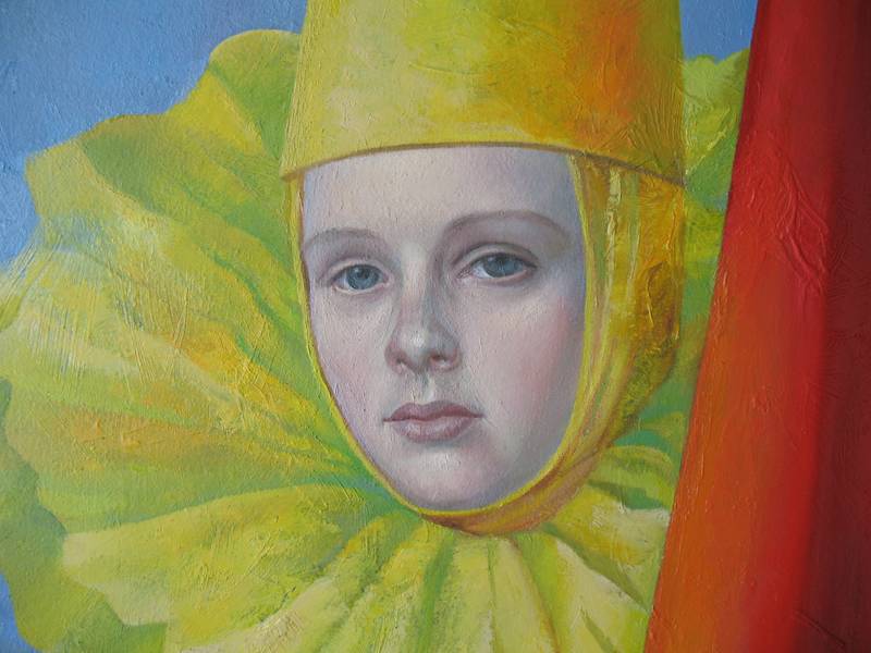 The crystal note of moral loneliness Fine Art Painting Lana Korolievskaia - Subjektiv.art