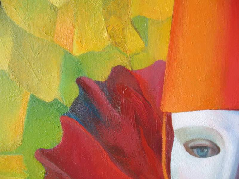 The crystal note of moral loneliness Fine Art Painting Lana Korolievskaia - Subjektiv.art