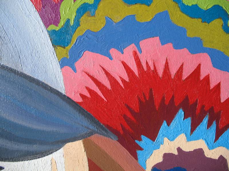 Crowned cranes Fine Art Painting Lana Korolievskaia - Subjektiv.art