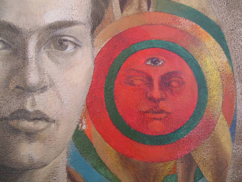 Frida Surrealistic Painting Lana Korolievskaia - Subjektiv.art