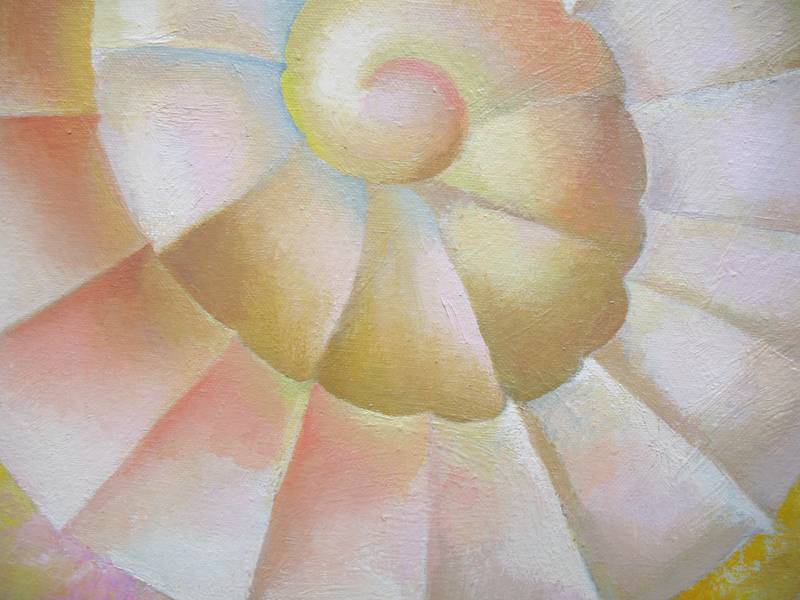 People are like snails Surrealistic Painting Lana Korolievskaia - Subjektiv.art