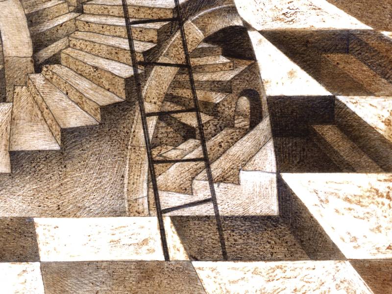 Mazes Of Time Surrealistic Prints Lana Korolievskaia - Subjektiv.art