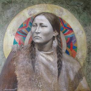 Indian Gioconda - Subjektiv.art