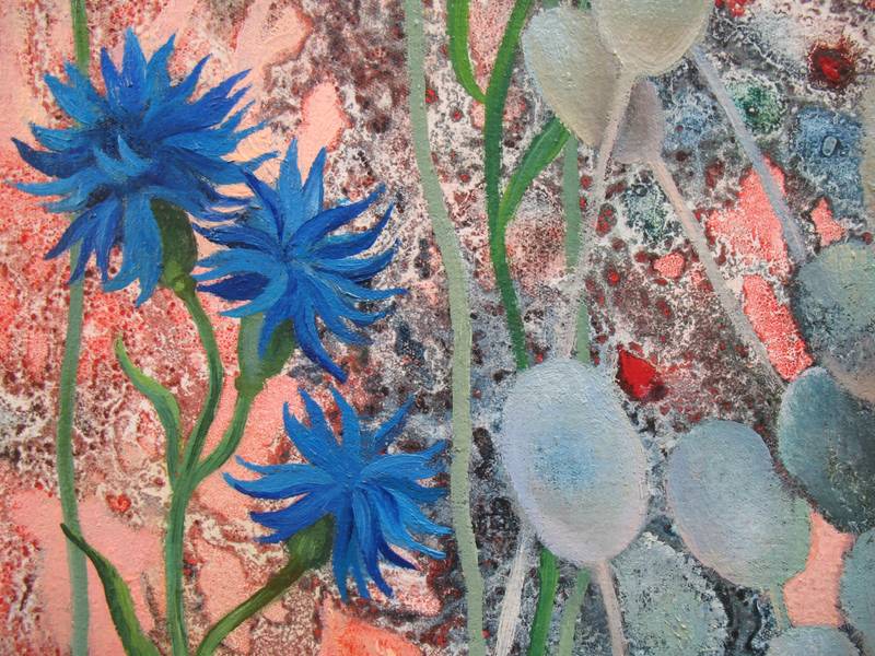 Red poppies Fine Art Painting Lana Korolievskaia - Subjektiv.art